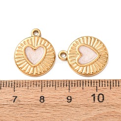 304 Stainless Steel Enamel Pendants&nbsp;SA-CBAD609-09G-02