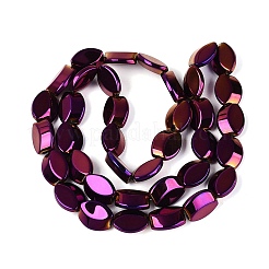 Electroplate Glass Beads Strands&nbsp;EGLA-Q134-02A-A04