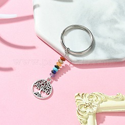 Alloy Tree of Life Pendant Keychain&nbsp;KEYC-JKC00591-05