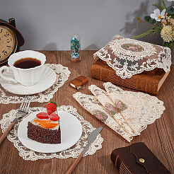 Polyester Embroidery Placemat&nbsp;AJEW-WH0314-710A