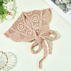 Polyester Knitted Triangle Headscarf&nbsp;AJEW-WH20072-69A