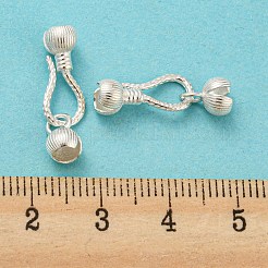 925 Sterling Silver S-Hook Clasps&nbsp;STER-Z004-03