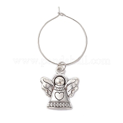 Alloy Wine Glass Charms&nbsp;AJEW-JO00210