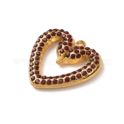 304 Stainless Steel Rhinestone Pendants&nbsp;STAS-B139-03G-02