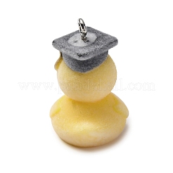 Flocky Resin Pendants&nbsp;FIND-S001-14F