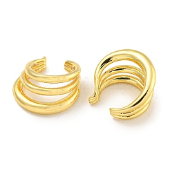 Brass Cuff Earrings&nbsp;EJEW-C104-146G