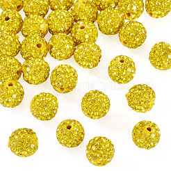 30Pcs Pave Disco Ball Beads&nbsp;RB-TA0001-27A