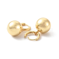 Rack Plating Brass Dangle Hoop Earrings for Women&nbsp;EJEW-F310-04G