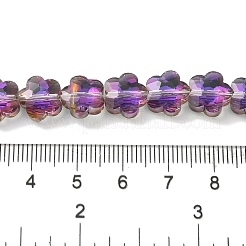 Electroplate Glass Beads Strands&nbsp;EGLA-B006-04A-HP03