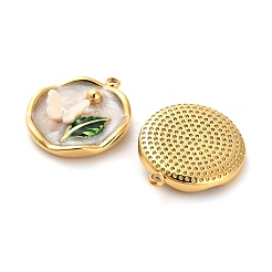 304 Stainless Steel Enamel  Pendants&nbsp;STAS-B084-09G-01