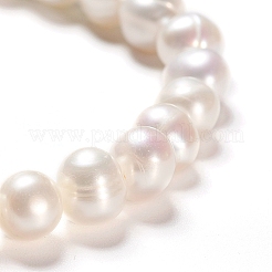 Natural Cultured Freshwater Pearl Beads Strands&nbsp;PEAR-I004-09