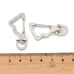 304 Stainless Steel Swivel Clasps&nbsp;STAS-F364-03P-01