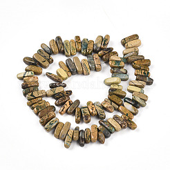 Natural Verdite Stone Beads Strands&nbsp;G-T140-66