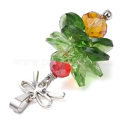 Brass & Glass & Alloy Pendants&nbsp;PALLOY-JF02996