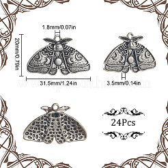 Tibetan Style Alloy Pendants&nbsp;FIND-SC0005-04