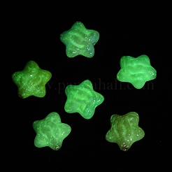 UV Plating & Luminous Opaque Acrylic Beads&nbsp;MACR-L015-14E