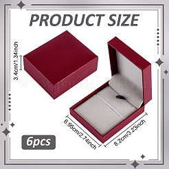 Paper Necklace Storage Boxes&nbsp;CON-WH0089-198B