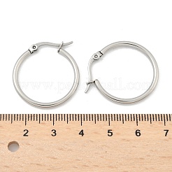 Tarnish Resistant 304 Stainless Steel Hoop Earrings&nbsp;EJEW-F105-10P
