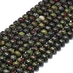 Natural Dragon Blood Beads Strands&nbsp;G-P573-B14-01