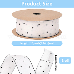 1Roll Printed Polyester Chiffon Ribbons&nbsp;OCOR-CY0002-35C