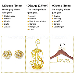 Round Aluminum Wire for Jewelry Making&nbsp;AW-BC0003-17P