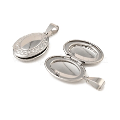 316 Stainless Steel Locket Pendants&nbsp;STAS-K321-05P