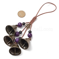 Iron Bell Pendant Decoration&nbsp;HJEW-JM02474
