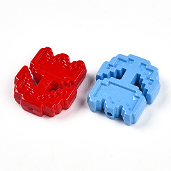 Opaque Acrylic Beads&nbsp;OACR-T028-37-1