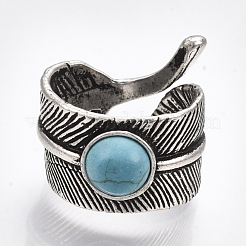 Alloy Cuff Finger Rings&nbsp;RJEW-T006-43