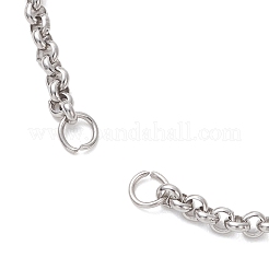 304 Stainless Steel Rolo Chain Bracelet Making&nbsp;AJEW-JB01513