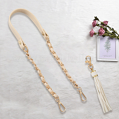 1Pc Imitation Leather Alloy Purse Chains&nbsp;DIY-CL0002-25C