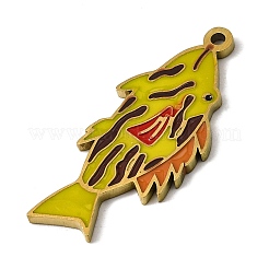 Stainless Steel Enamel Pendants&nbsp;STAS-I065-01G-03