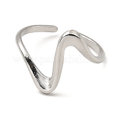 Non-Tarnish 304 Stainless Steel Open Cuff Rings&nbsp;X-RJEW-Z018-24P