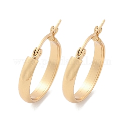 201 Stainless Steel Hoop Earrings&nbsp;EJEW-Q026-17G-A