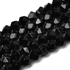 Natural Black Onyx  Beads Strands&nbsp;G-Z119-A04-01