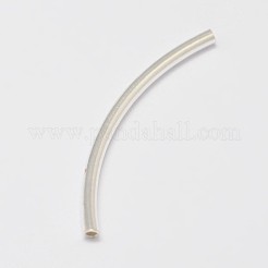 925 Sterling Silver Tube Beads&nbsp;STER-K021-02S