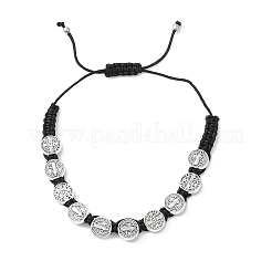 Nylon Rope Braided Bracelet for Women&nbsp;BJEW-Z156-03AS-02