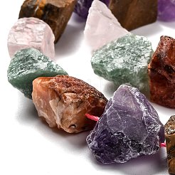 Rough Raw Natural Mixed Gemstone Beads Strands&nbsp;G-J390-B05