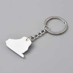 Ice Skates PVC with Iron Pendant Keychain&nbsp;KEYC-TAC0034-01D