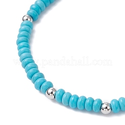 2Pcs 2 Colors Trumpet Shell Beads Charm Bracelets&nbsp;BJEW-JB12374