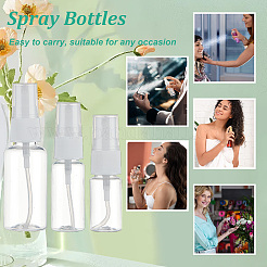 120Pcs 3 Styles Plastic Travel Spray Bottles&nbsp;AJEW-OC0005-07B
