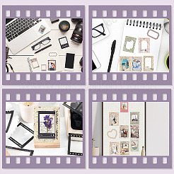 6 Sets 6 Styles Hollow Scrapbook Paper Pads&nbsp;SCRA-GF0001-07
