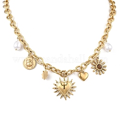 Women's 304 Stainless Steel Necklaces&nbsp;NJEW-A063-01G