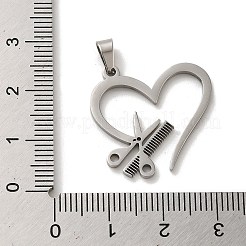 Non-Tarnish 304 Stainless Steel Pendants&nbsp;STAS-O005-04P