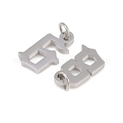 10Pcs 304 Stainless Steel Charms&nbsp;STAS-B129-01P