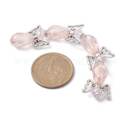 Angel Fairy Shape Electroplate Glass Beads Strands&nbsp;AJEW-JB01173-02