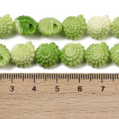 Synthetic Coral Dyed Beads Strands&nbsp;SHEL-Z003-04C-02