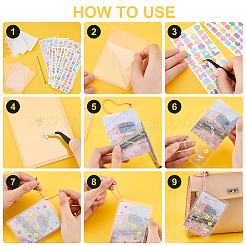 DIY Rectangle Photocard Sleeve Keychain Making Kit&nbsp;FIND-BC0003-75