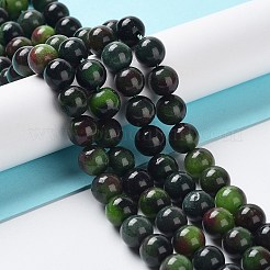 Dyed Natural Malaysia Jade Beads Strands&nbsp;G-G021-02B-06