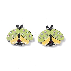 2-Hole Spray Painted Wooden Buttons&nbsp;BUTT-H001-01